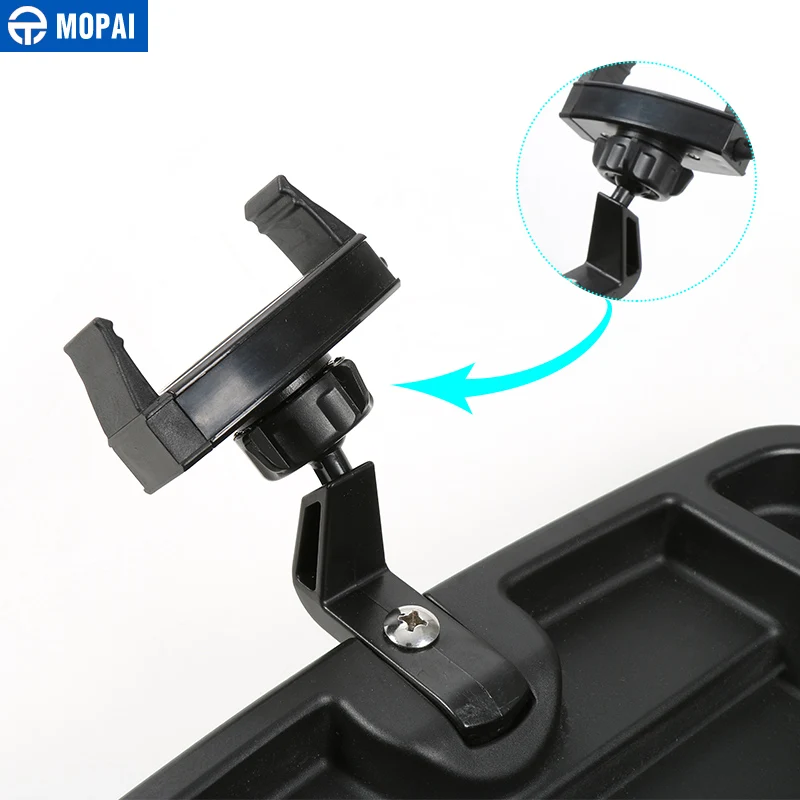 MOPAI Автомобильный кронштейн для Jeep Wrangler TJ 1997-2006 ABS автомобильный IPad держатель для мобильного телефона Подставка коробка для хранения автомобильные аксессуары Стайлинг