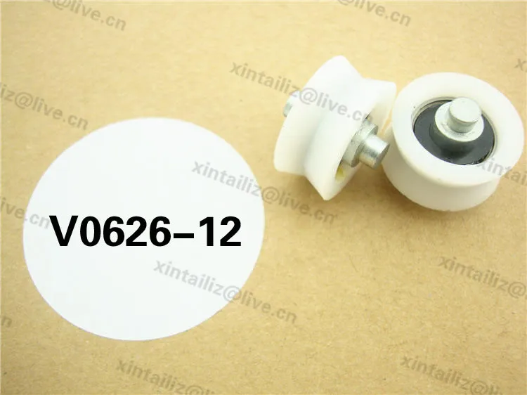 v sulco rolo da roda polia janela de alumínio porta rolo sulco