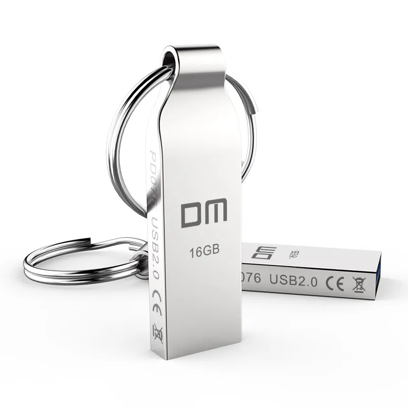 DM PD076 USB флеш-накопитель, 32 Гб металлический водонепроницаемый флеш-накопитель USB карта памяти 16 Гб флеш-накопитель реальная емкость 8 Гб USB флеш-накопитель U диск