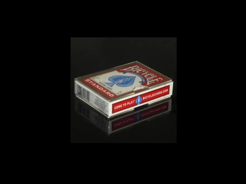 Crystal Clear Card Holder King Magic Props Card Class Close Up Magic 