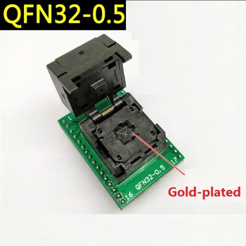

QFN32-0.5 Burning Record Seat Programming Seat for Double-Layer Turnover Test Seat.