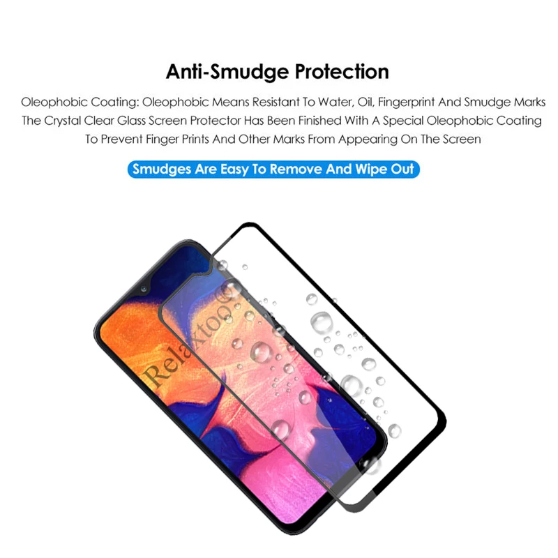 phone screen protectors 2pcs Protective Glass For Samsung A10 Screen Protector For Galaxy A53 A73 A33 A13 A52 A52S A72 A32 A22 A03 A51 A71 A12 A21s Film mobile screen protector