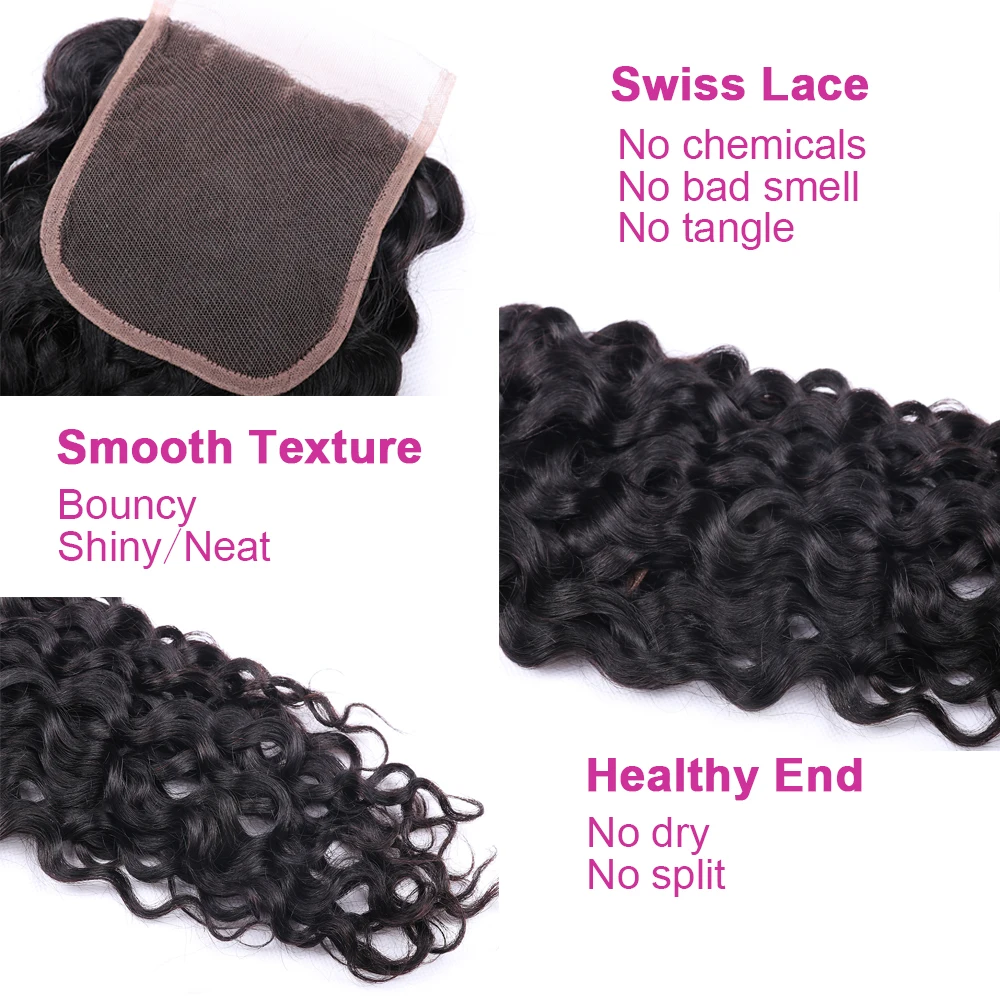 water wave bundles with closure