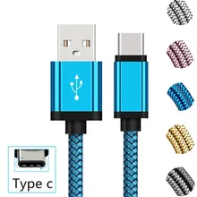 Кабель usb type-C для быстрой зарядки и синхронизации данных, кабель для зарядки samsung Note 9 Xiaomi 9 8 6 OnePlus 6T 6 5T type-c