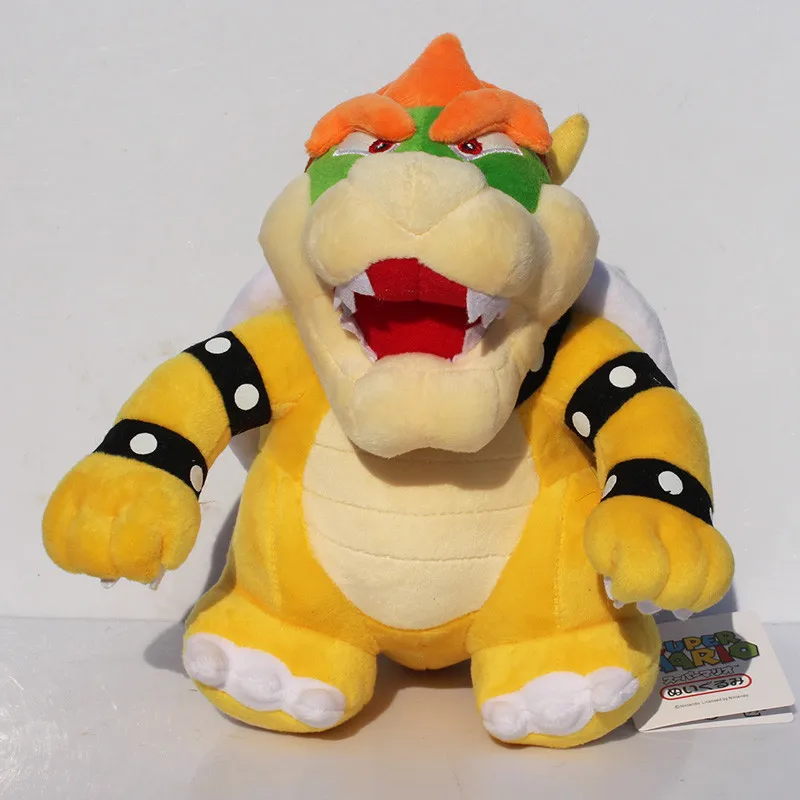 1" 25 см Супер Марио стоящий Теплозаправщик koopa Мягкие плюшевые игрушки