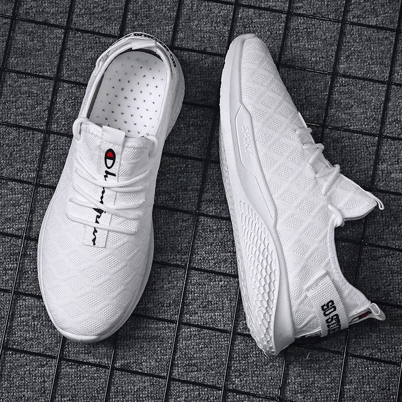 2019 Brand Shoes Men Causal Shoes Black Lightweight Breathable Lace Up Mesh Tenis White Sock Sneakers Adult Male Summer Sneakers 2019 Brand Shoes Men Causal Shoes Black Lightweight Breathable Lace Up Mesh Tenis White Sock Sneakers Adult Male Summer Sneakers