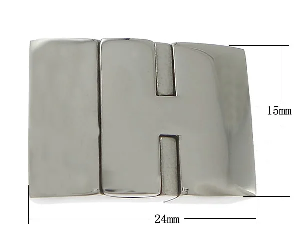 

Stainless Steel Magnetic Clasp,Jewelry Blanks, Rectangle, oril color, 24x15x8mm, Hole:Approx 12x5mm, 10PCs/Lot, Sold By Lot