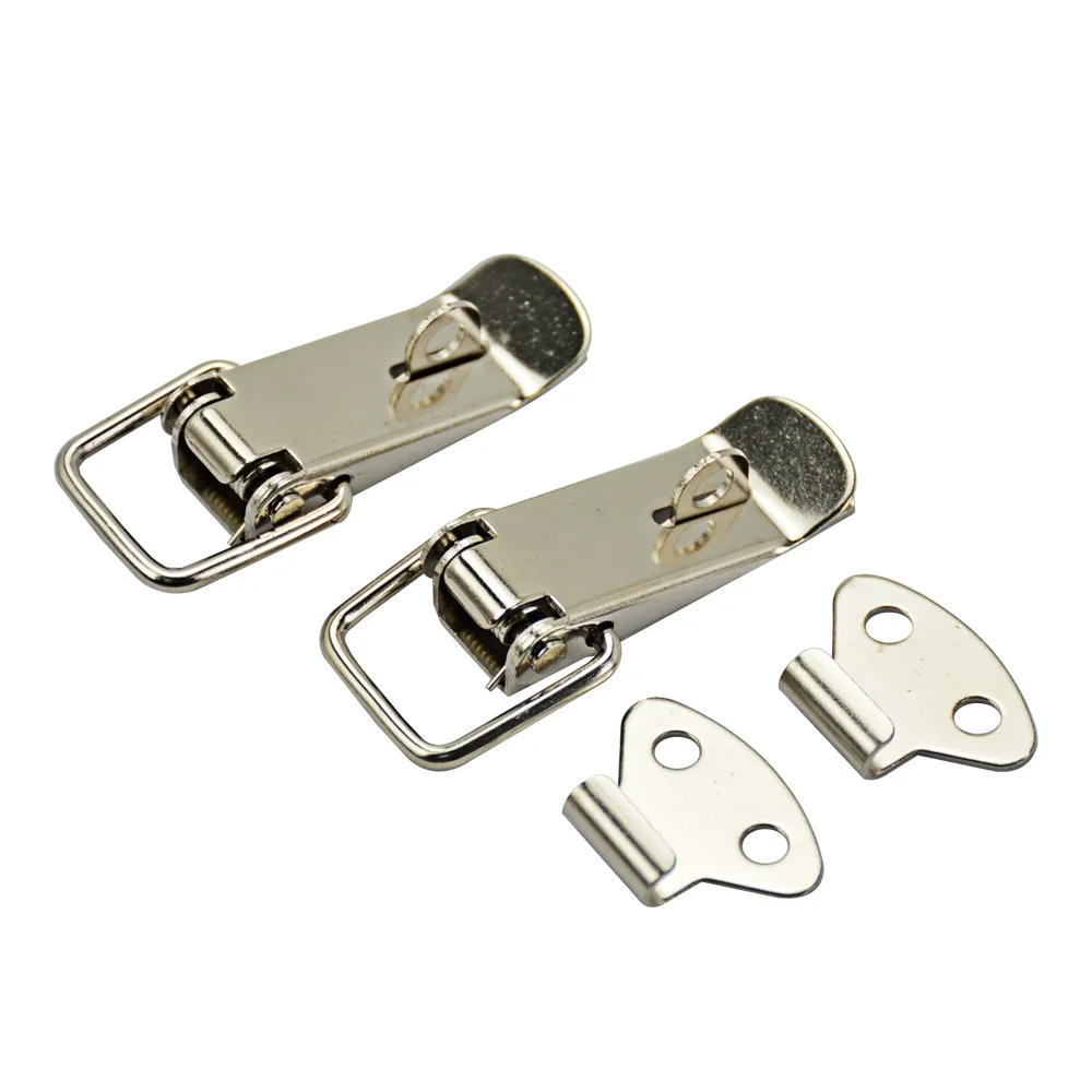 

10PCS Stainless Steel Spring Toggle Latch Catch For Cases Boxes Chests Lock Hardware Luggage hardware accessories