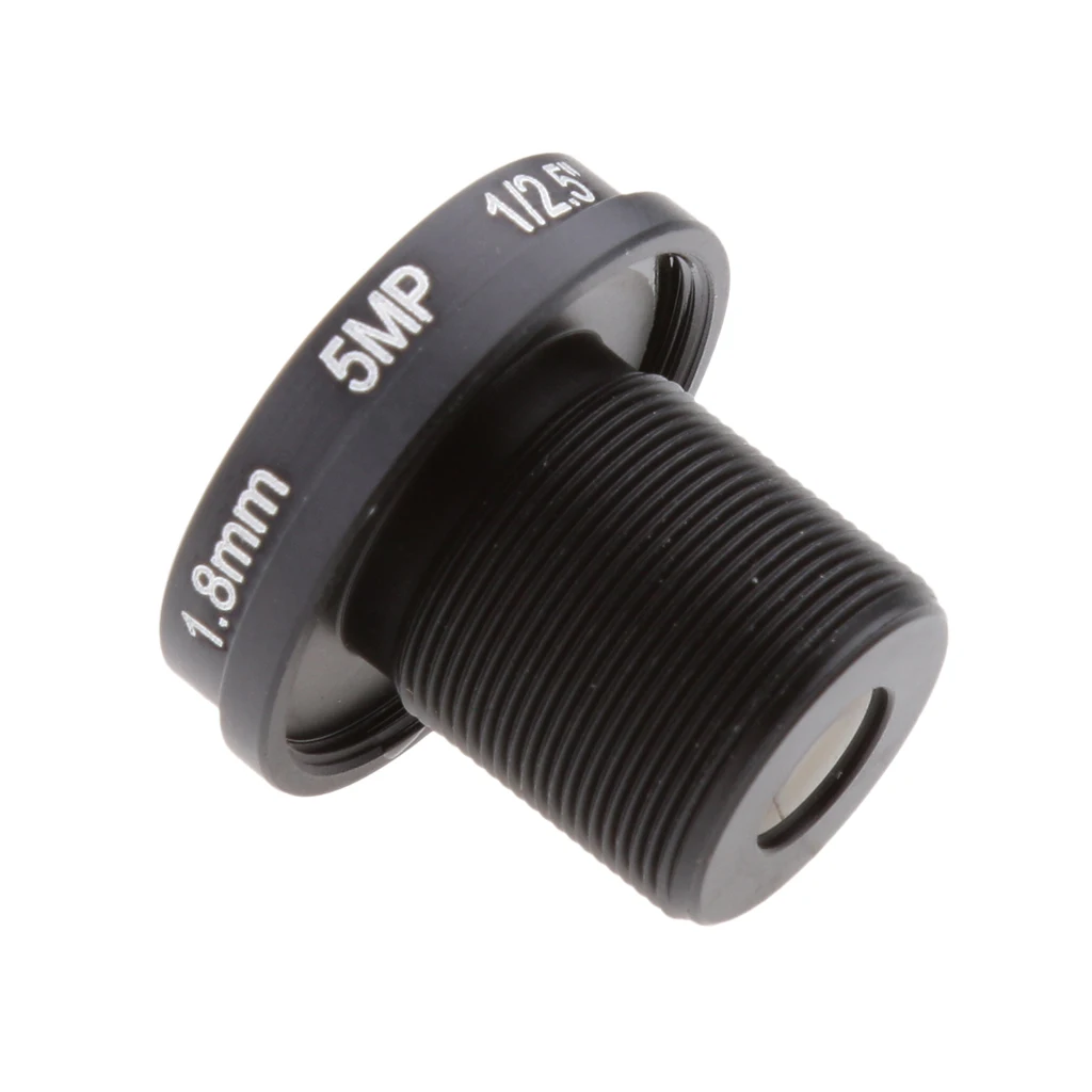 Universal 180 Degree Fisheye fish eye Lens 1.8mm 1/2.5 inch 3 in 1 5 Mega Pixel Mount M12 x 0.5 Security Camera Lens