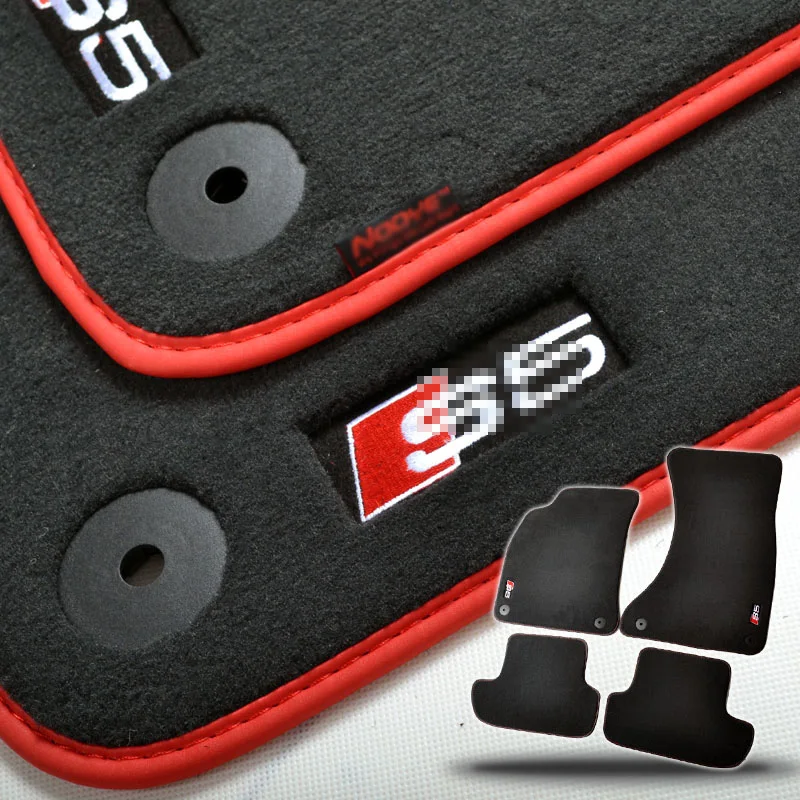 5pcs Brand New Auto Carpet Mats Carpet Perfect Fitted For Audi S5