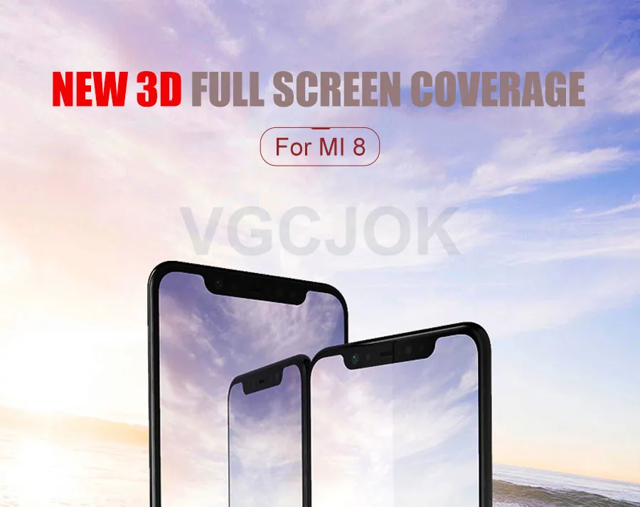 3D Защитное стекло для Xiaomi mi 8 Lite SE mi 6X6 5 5X 5C 5S Plus mi A2 A1 Note 3 Защитная пленка из закаленного стекла