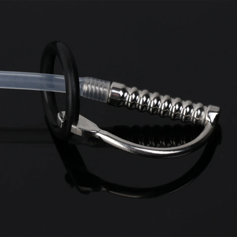 Silicone Urethral Dilator Urethral Dilator 35cm Hollow Silicone Urethral Sound Penis Plug Male Masturbator Sex Toys Urethra Stimulation Sounding Urethral Dilators Catheter