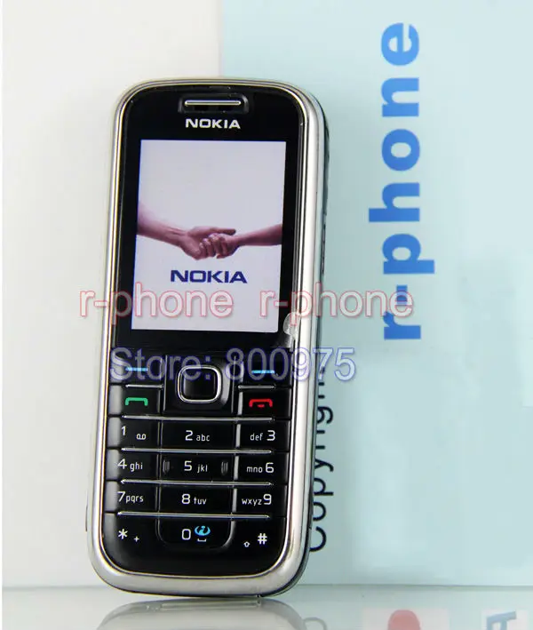Мобильный телефон Nokia 6233 3G камера Bluetooth MP3 разблокированный отремонтированный черный и подарок