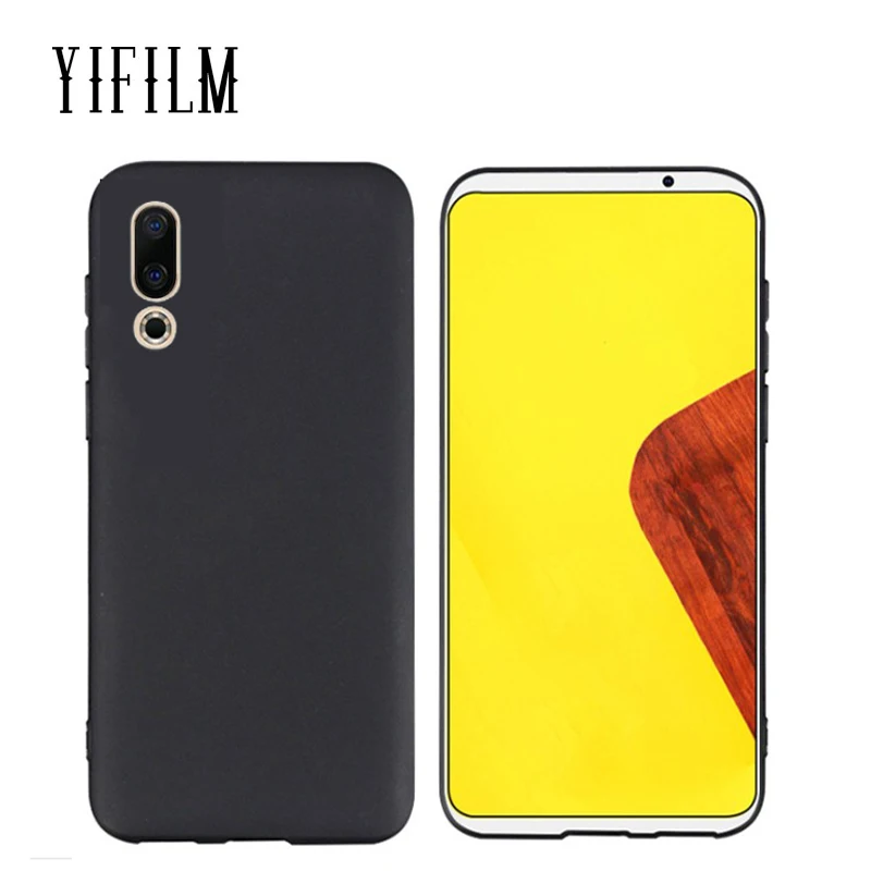 Для Meizu 16 s 6 2 дюйма Чехол тонкий матовый мягкий чехол Защитный ударопрочный для S