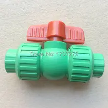 PPR шаровые клапаны Размер 2 шт 40 мм Union бытовые PPR фитинги