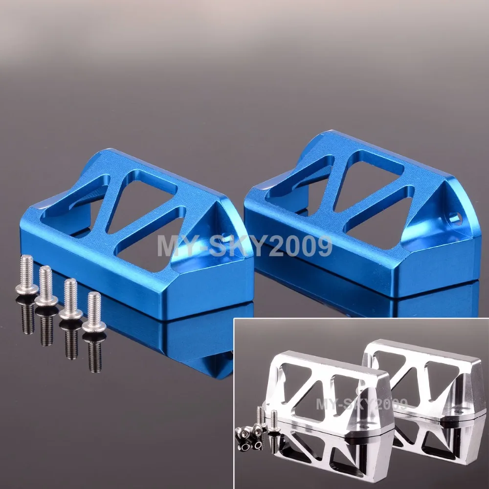 

Blue / Silver Aluminum Servo Protector ER024X For 1/10th RC Traxxas Racing E-Revo (56087-01)