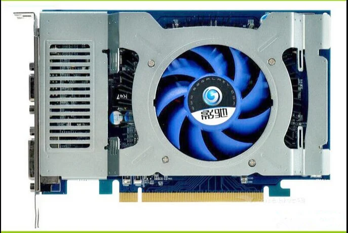  Used original graphics card for GALAXY GT240 512M 128bit DDR5 PCI-E DVI + HDMI + VGA 