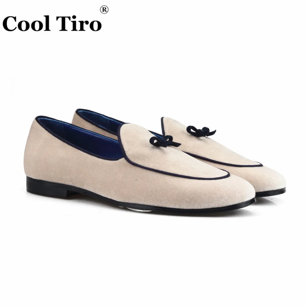 Belgian Loafers creamy Velvet Casual shoes  (2)