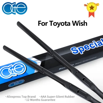 

Oge Front And Rear Wiper Blade For Toyota Wish 2010 2011 2012 2013 2014 2015 2016 Windshield Rubber Car Auto Accessories