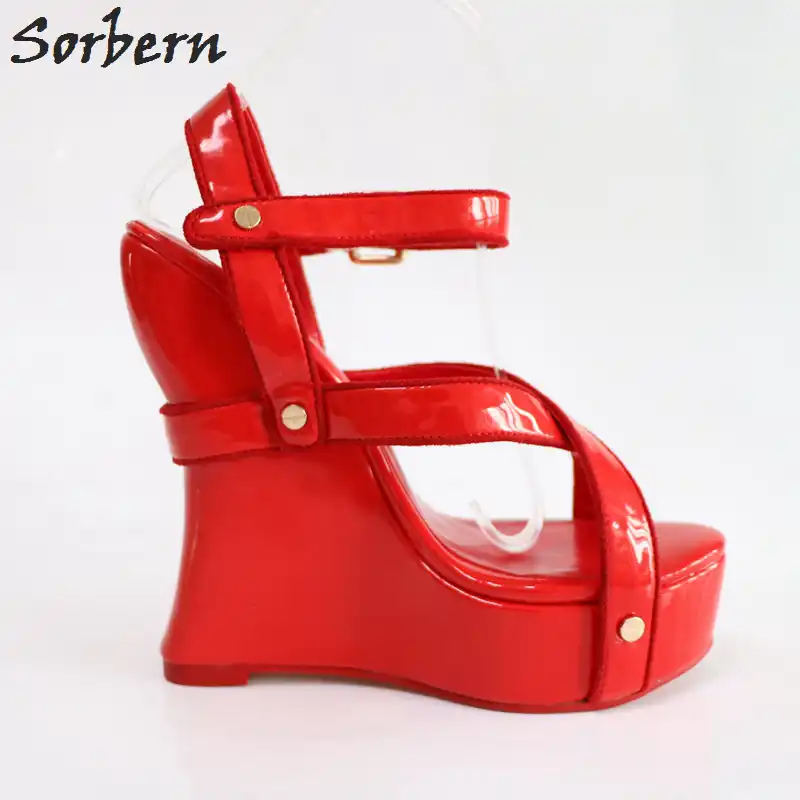 red wedges size 10