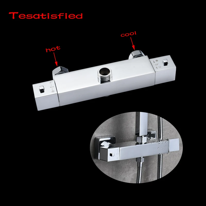 

2018 Ducha Robinet Salle De Bain Constant Temperature Faucet Mix Water Valve Full Copper For Thermostatic Corethe Shower Bath