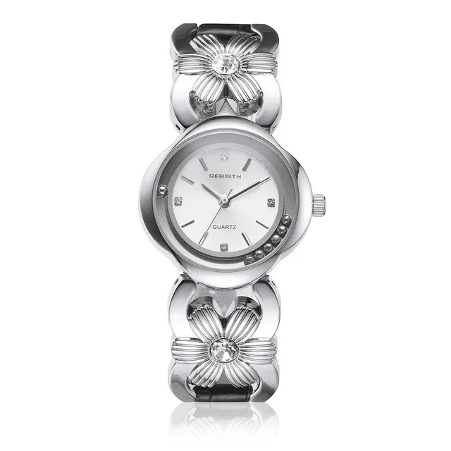 Top Rebirth Flower Diamond Design Gold Watches Women Stainless Steel Wristwatche Top Rebirth Flower Diamond Design Gold Watches Women Stainless Steel Wristwatche