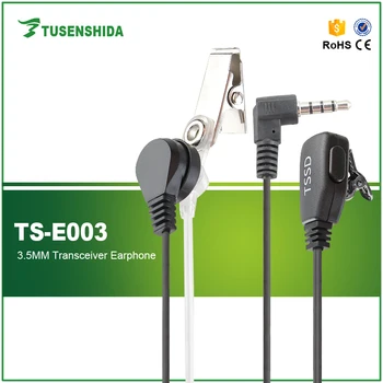 

High Quality 3.5mm 1 Pin In-ear Walkie Talkie Earpiece Mic-Type Acoustic Clear Tube Headset