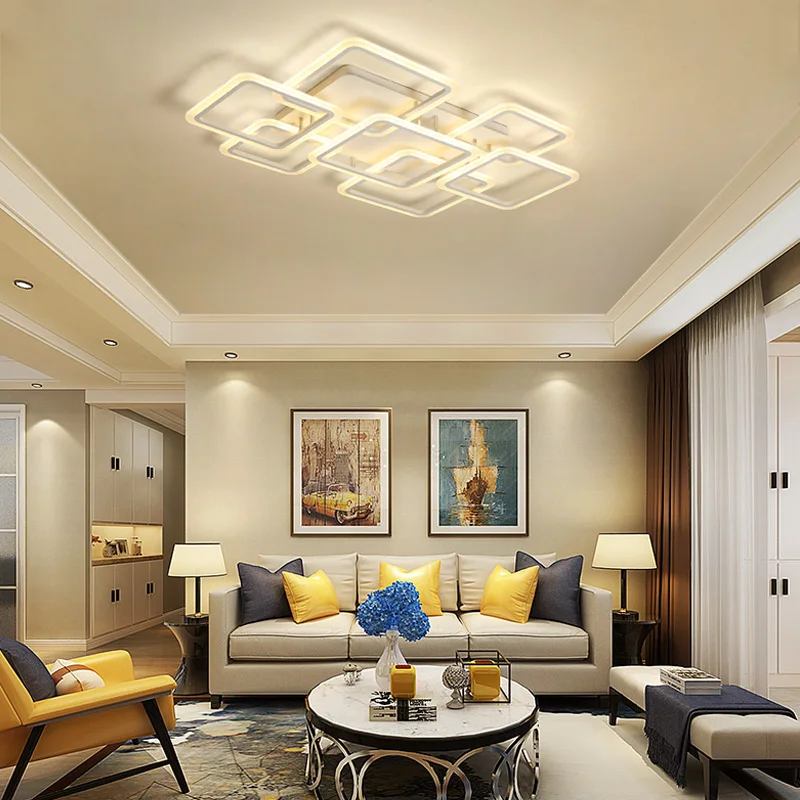 Современный минималистичный светодиодный потолочный светильник для ...