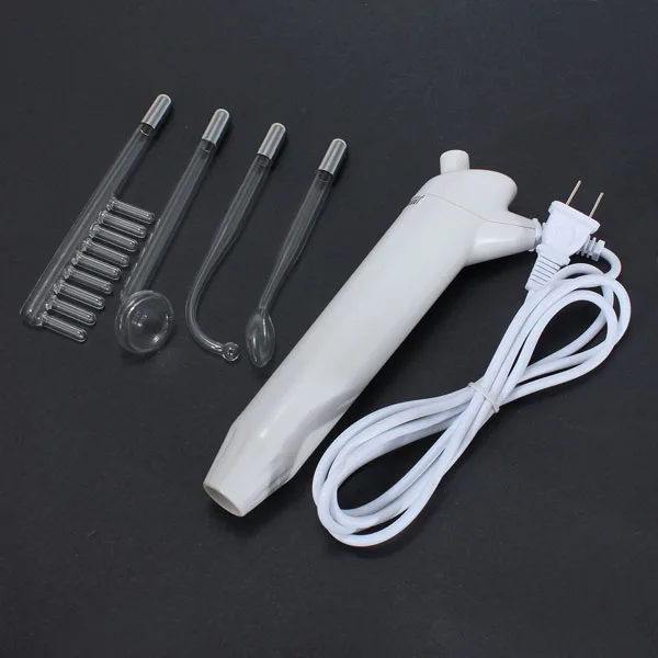 

Portable High Frequency D'arsonval With 4 Red Ray Electrodes Spot Remover Alta Hot Tub Facial Skin Care Spa Kit