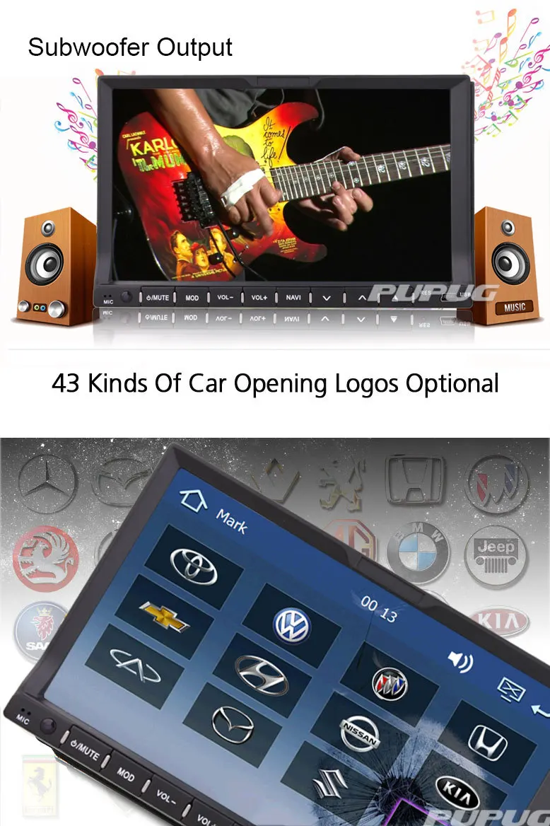 Flash Deal TV 2 din Car DVD Player GPS Navigation 7 inch Double 2din Car Radio GPS Navigation In Dash Bluetooth Stereo Video 8GB Map+TV 8