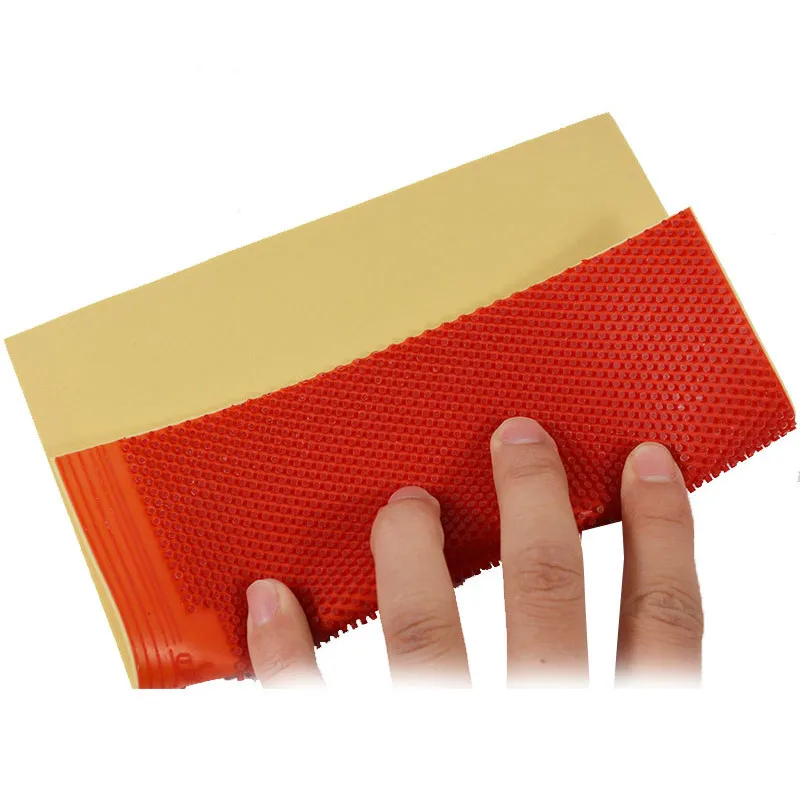 High Quality Table Tennis Rubber Long Pimples Out 0.7mm Thickness Sponge 1.9mm Long Pimples Rubber for Defensive Players