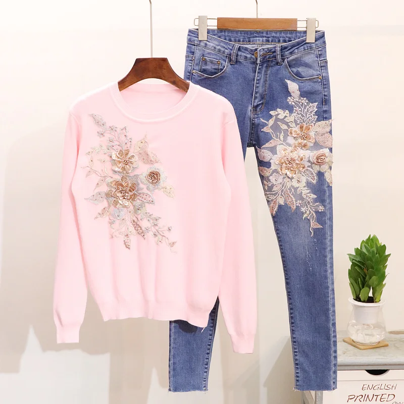 Eve She Hebetian 安い Alphalmoda 美しい花女性セーター 鉛筆甘いビーズ花柄用セット S Xl 通販 価格 Eve She Hebetian 安い Alphalmoda 美しい花女性セーター 鉛筆甘いビーズ花柄用セット S Xl 通販 価格