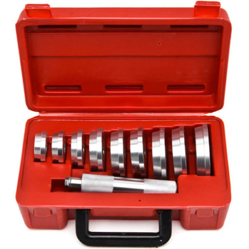 

G1 10pc Bearing Race Seal Driver Tool MASTER Set with Storage Case Wheel Axle NEW