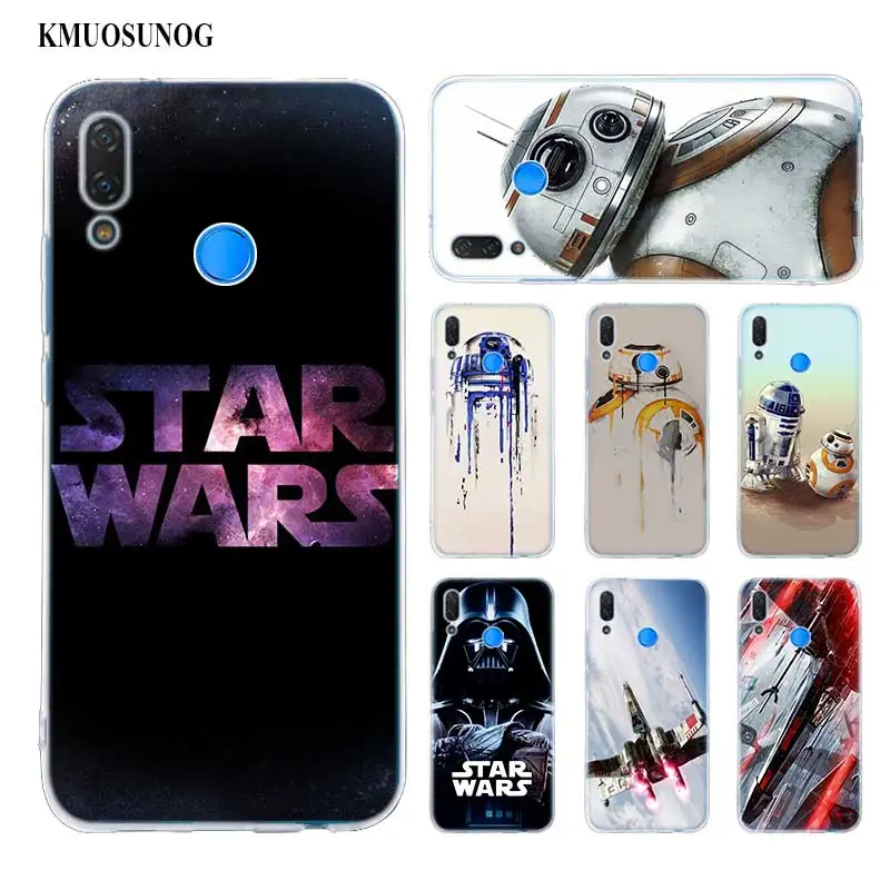

Transparent Soft Silicone Phone Case Star wars BB8 for huawei P Smart Nova 3i P20 P10 P9 P8 Lite 2017 Pro Plus