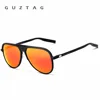 GUZTAG Brand Unisex Classic Men Aluminum Frame Sunglasses  Polarized UV400 Mirror Male Sun Glasses Women For Men G9828 ► Photo 3/6