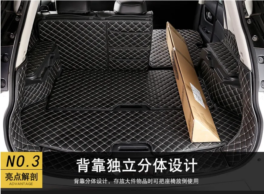 Автомобильный коврик для багажника- Nissan X-Trail T32, аксессуары для интерьера, коврик для автомобиля, коврик для багажника