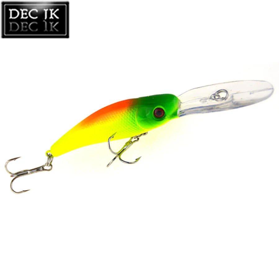 16PCS Plastic Hard Fishing Lure Tackle Fake Laser Bait Crankbaits Minnow Sea Bass Pike Swimbait With Hooks Saltwater Lures Set (7)