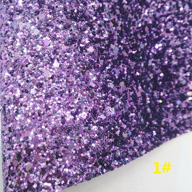 Фиолетовый блеск, ткань из переливающейся искусственной кожи, лист из синтетической кожи для самодельные Луки A4 Размер " x 11" Мерцание Ming XM101