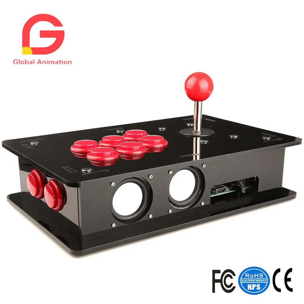 

Retro Game Box Arcade Game Emulation Console DIY Arcade Fighting Game Console Joystick Push Buttons Arcade Game Machine Kit