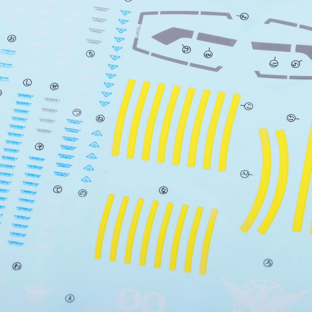 Model Decal Water Slide Sticker Model Tools for PG 1:60 Gundam Tools Accessories