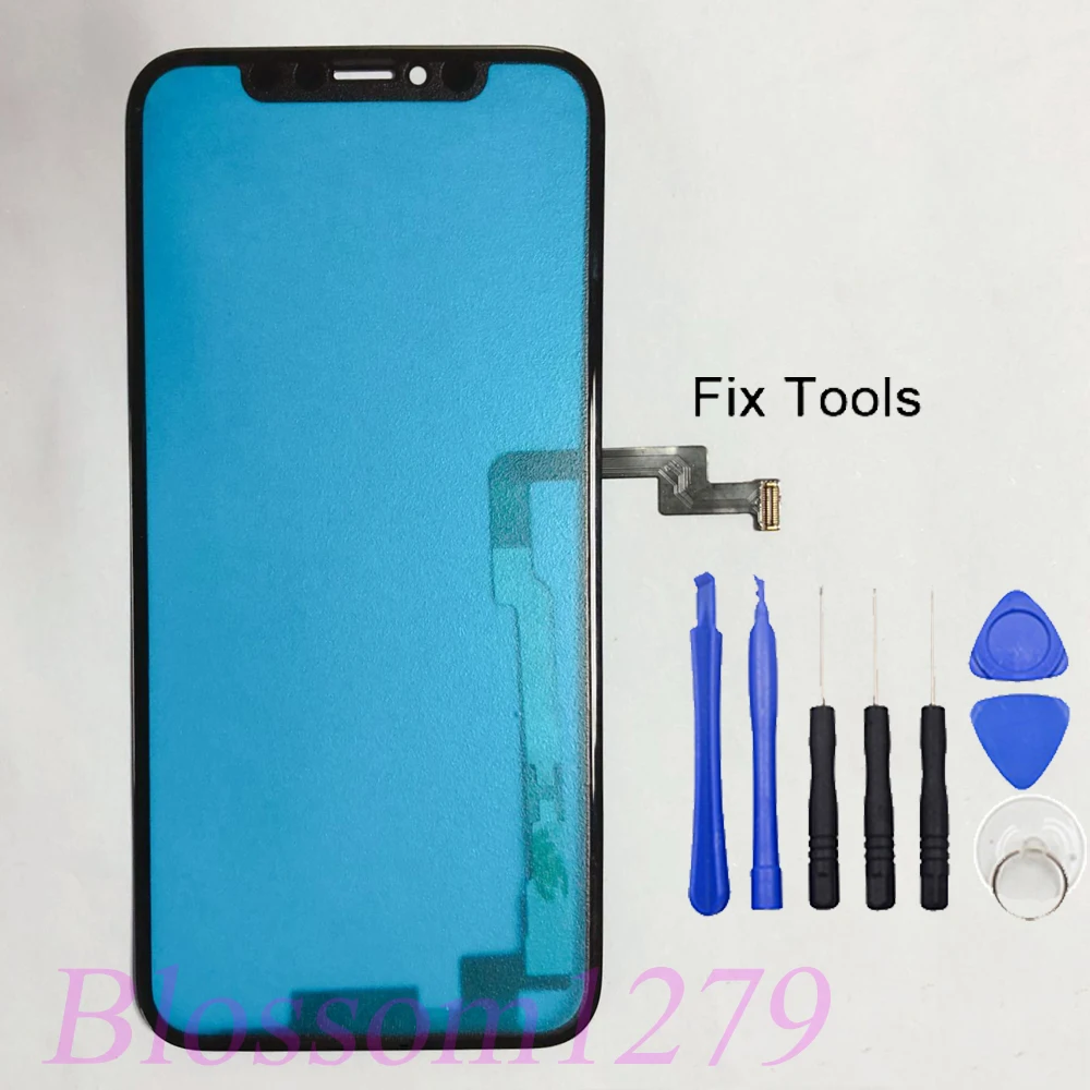 

1PCS (Tested) Digitizer Touch Screen Glass Panel For iPhone 10 Ten X Suit all IOS has sensor Front Glass Lens (Face ID Support)