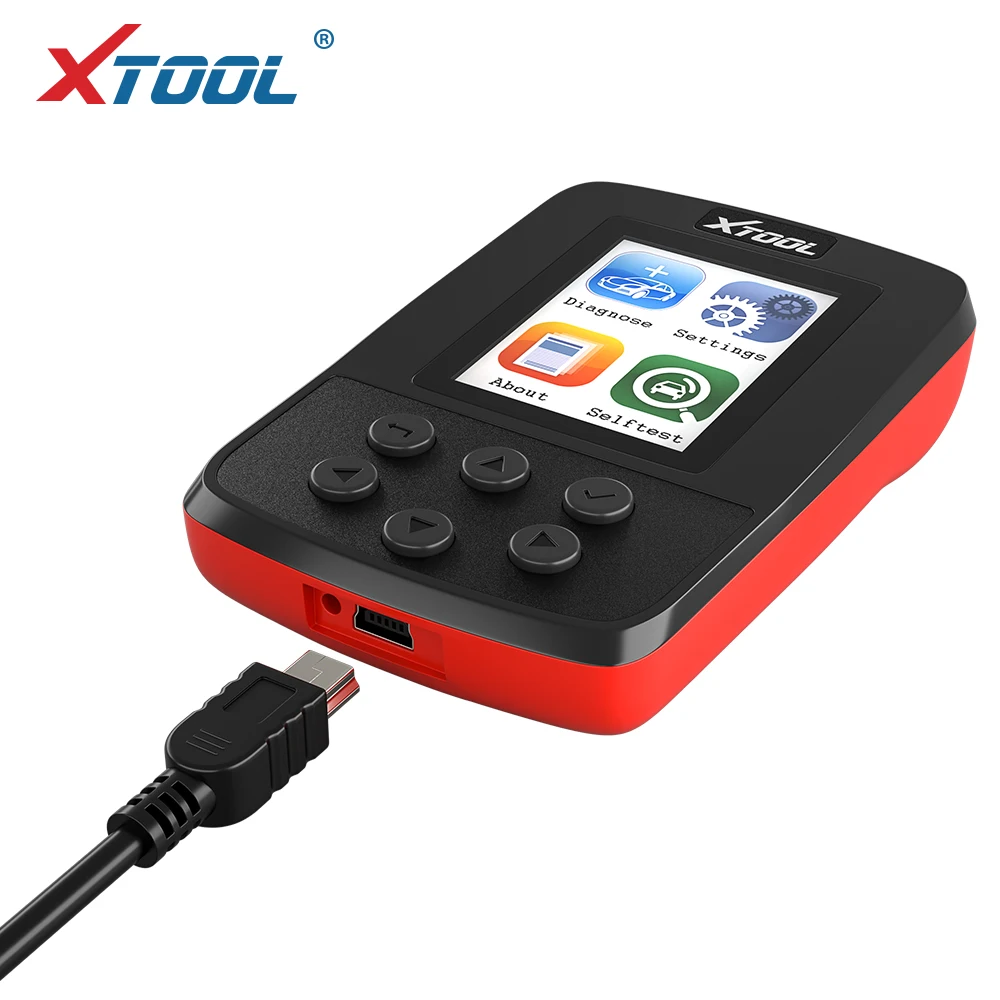 XTOOL SD100 OBD2 считыватель кодов Сканер автоматический диагностический инструмент полный OBDII бесплатное обновление считывание информации о транспортных средств PK ELM327 сканирующий инструмент