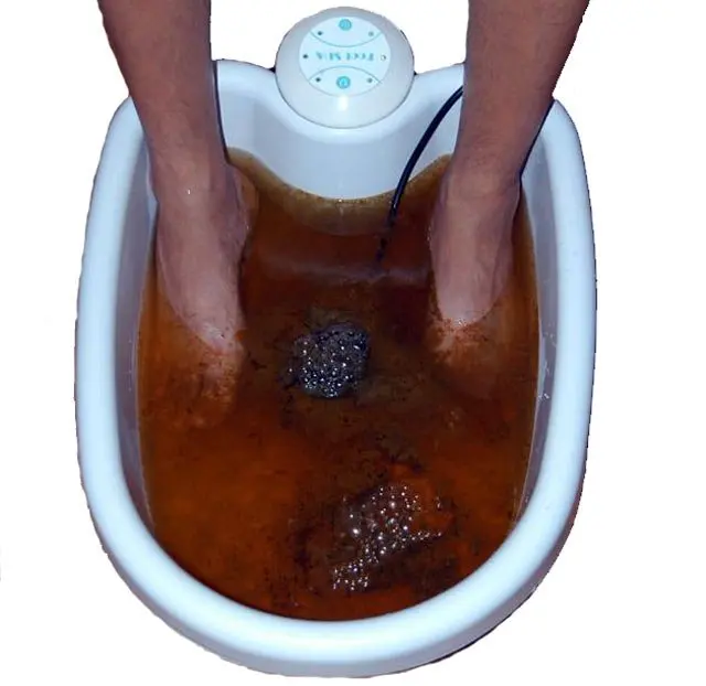 Ионная литий-ионный ноги Detox ванны сотовый SPA-очищение машина спа-ванна для ног 1 arroy здравоохранения набор с Пластик бассейна 110-240V EU/US/UK AU