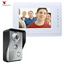 Yobang Security Freeship 7 inch Wired Video Door Bell Phone System Video intercom equipment Home Security indoor Intercom Camera