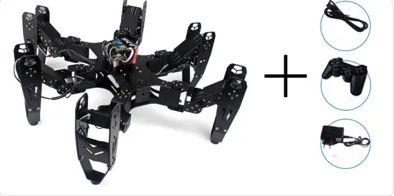 DIY Hexapod Bionic робот-паук набор умный программируемый высокотехнологичный KEXUE детские развивающие игрушки