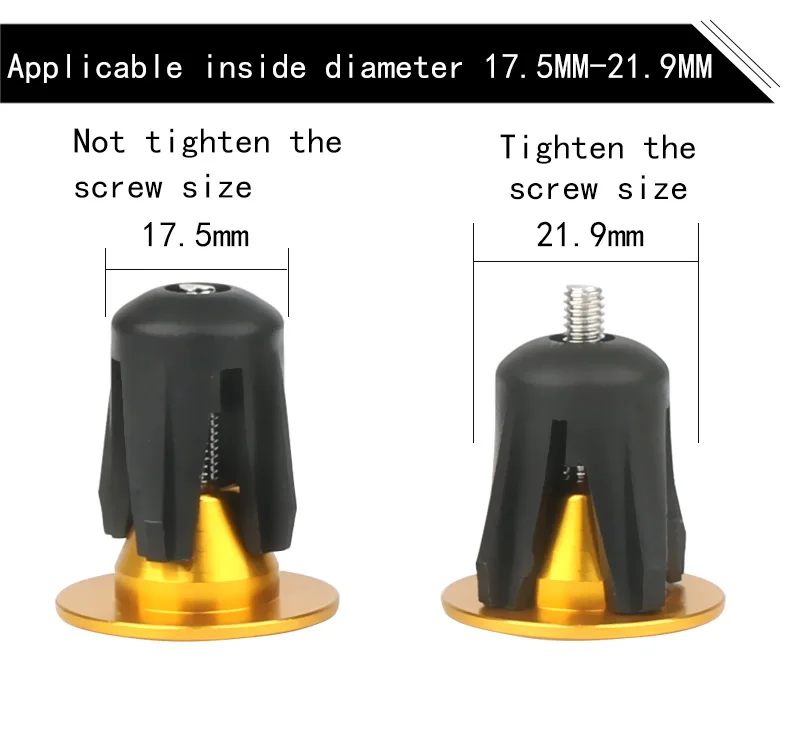 MEIJUN Заглушки для руля велосипеда MTB шоссейные велосипедные алюминиевые ручки для руля рукоятка из алюминиевого сплава Запчасти для заглушки-колпачки