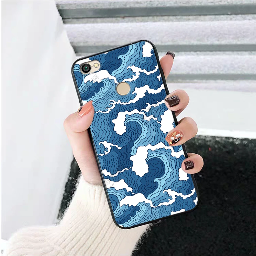 Силиконовый чехол Lavaza Hokusai The Great Wave off Kanagawa для Xiaomi Redmi 4A 4X5 5A 6 6A 7 7A 8 8A K20 Pro Plus S2 Go