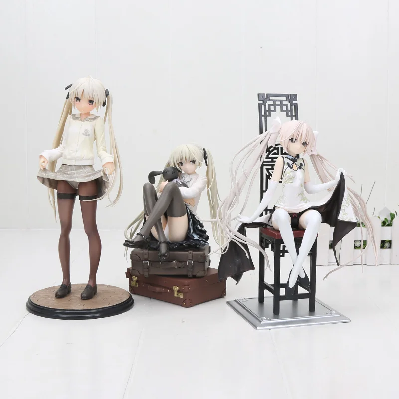 Аниме ALPHAMAX SKYTUBE Yosuga no Sora Kasugano Sora милая девушка фигура 1/7 масштаб платье Ver. Yosuga no Sora модель игрушки