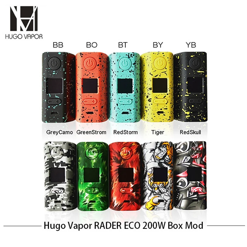 Электронная сигарета Hugo Vapor Rader ECO 200 Вт боксмод TC с двойным испарителем 18650