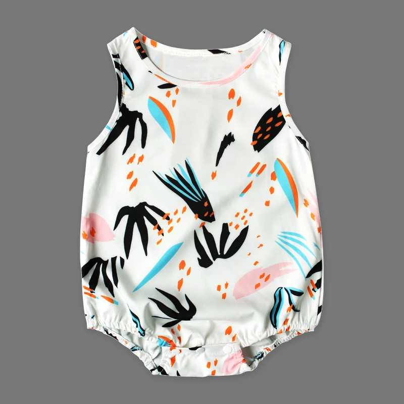 

2017 New Summer Baby Floral Romper Baby Girls Romper Toddler Rompers Baby Jumpsuit Infant Newborn Baby Clothes